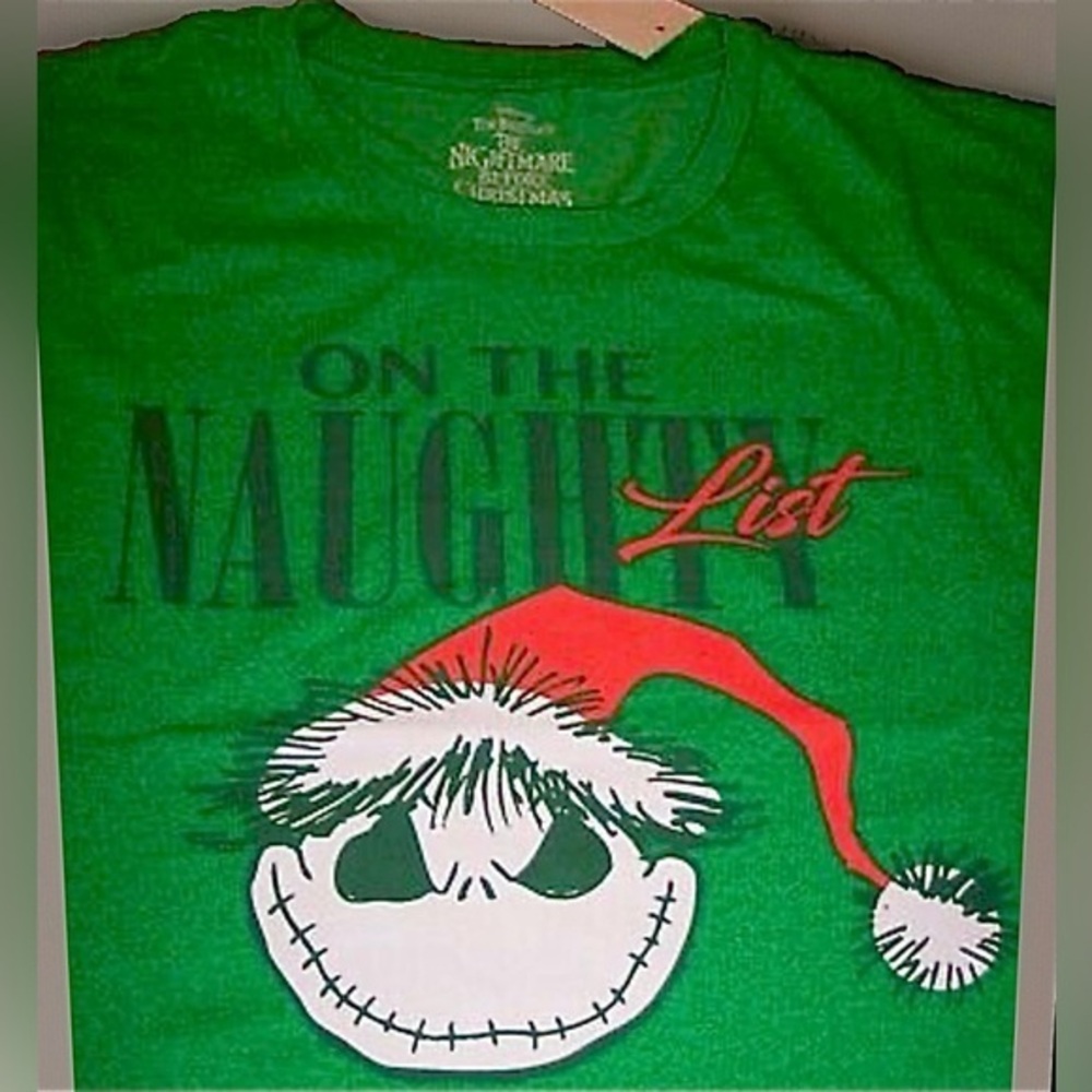 Disney Jack Skellington shirt nightmare Christmas Closet big size plus curvy